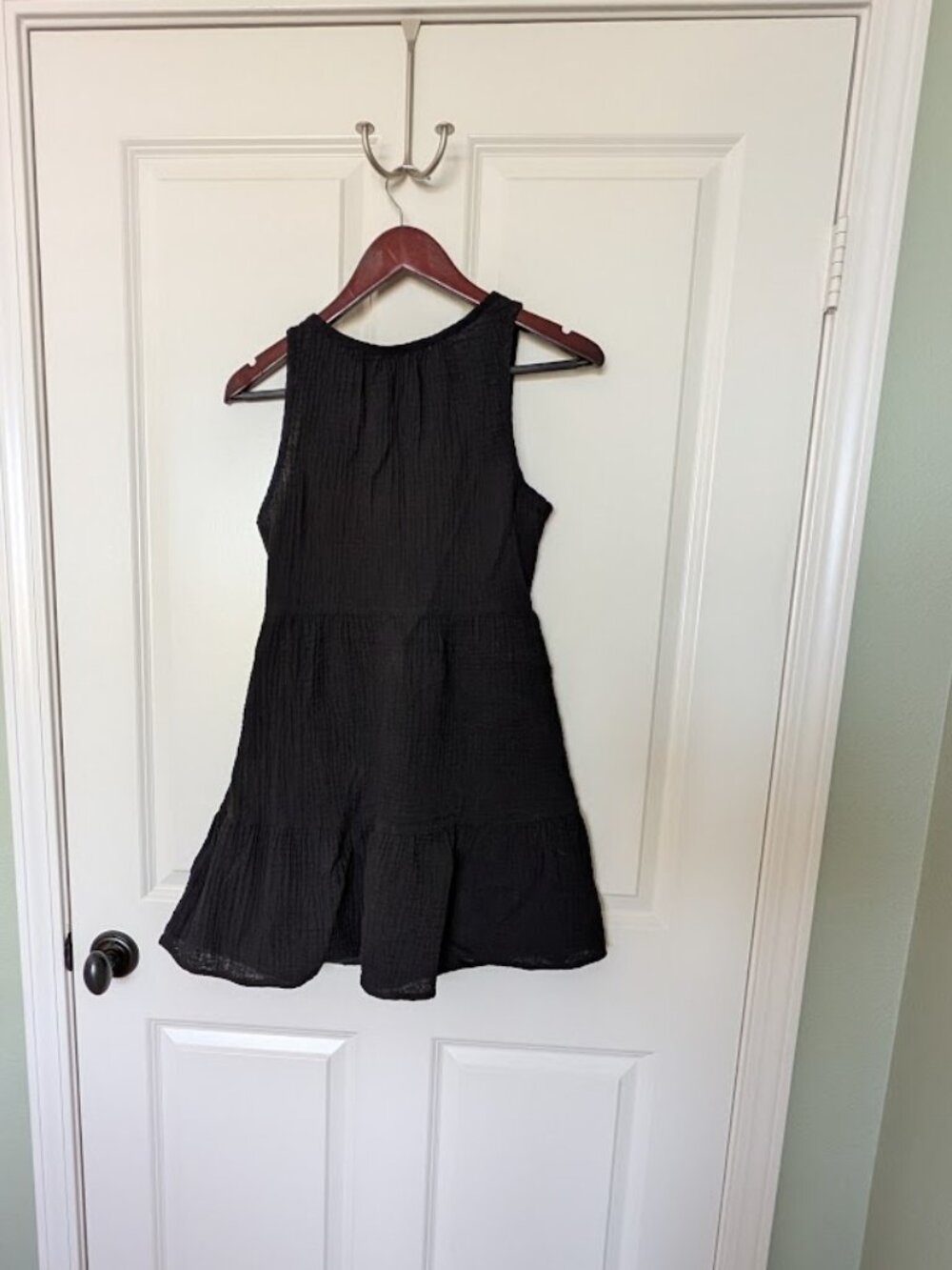 Universal Thread Black Mini Cotton Gauze Sundress – XS - NEVER WORN - Picture 3 of 4